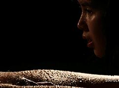 alexis crystal and lady dee share passionate lesbian sex in the sauna