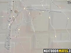 Straight guy fucks gay roommate bareback on valentines day