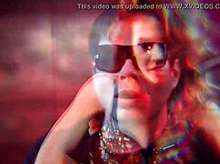 Alex angel performs love tonight with dancing and kissing