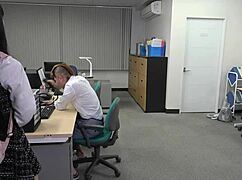 Japanese Mistress Mero Smoking And Facesitting In Office