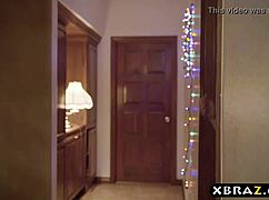 i'm squirting over stepsons cock during christmas