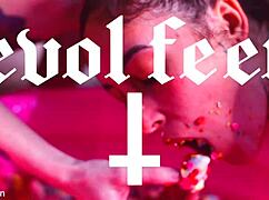 Making her feet totally messy with goddess domination 😈