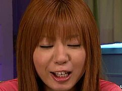 Redhead Skinny Japanese Girl Gives Intense Pov Blowjob And Cumplay After Cum In Mouth At Uncensored Jav In Japan