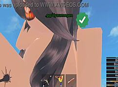 horror girl getting fucked in roblox condo is wild 😱