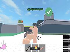 horror girl getting fucked in roblox condo is wild 😱