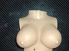 A dolly le duele pero igual le encanta sentirme dentro de su pequeña vagina.