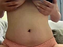 i get so excited watching this amateur stuff her panties into her wet puffy pussy for masturbation