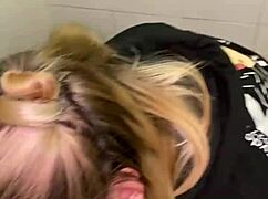 deepvane meets a man in the cinema's public bathroom for a chat