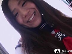 teen enjoys toy pleasure and moans loudly