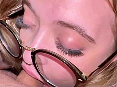 My friend came over to study but she really came to give me a blowjob