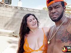 Josie jaxxon screams as rome major pounds her wet pussy deep and hard with his big cock