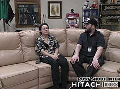 freshman receives mandatory hitachi orgasm in pov version with mara luv