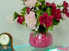 horny trans babe getting creampie on xmas?