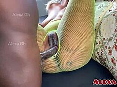 Cum in my pussy! Young ebony pounded