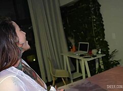 She takes that big dick deep in her fat juicy ass