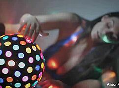 Big boobed alison tyler shows off her nude body