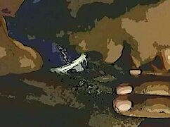 Who Wants Dildo and Tongue Tag Team on Wet Pussy?