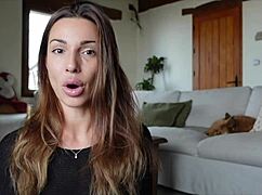 She gives cum eating instructions in this CEI tutorial