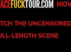 Tiny 18Yo Latina Cutie Sloppiest Upside Down Deep Throat Fuck