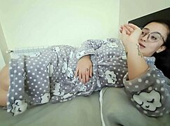 cheating wife in sexy maid outfit fucks her friend