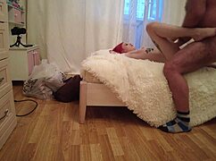 hairy dude fucking hot redhead valera in quick homemade session