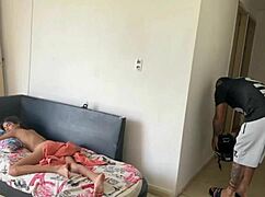 I Interrupt Her Dream And Fuck Her Tight Pussy Hard!