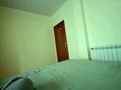 cheating wife in sexy maid outfit fucks her friend