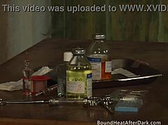 Hot Lesbian Madame Fingering and Kissing Submissive Slave