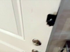 Pizza delivery girl gets big black sausage and cum-covered face 😋