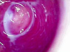 Camera Deep Inside Of The Wet Pussy And Captured The Intense Female Orgasm