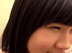 petite japanese virgin teen talks to old guy for first time suck on public toilet