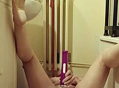 On August 27, 2024, the female slave eats from the bowl