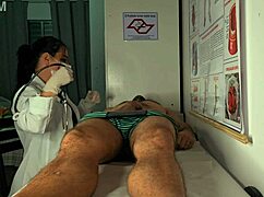 Patient has erection in front of nurse.