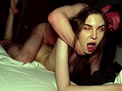 Hard and rough on the first day of college for a skinny student