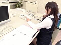 I Seduced An Asian Office Girl To Intense Squirt Orgasms With Toys In Her Ass In A Jav Threesome