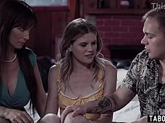 'What's the family tradition with stepmom Syren De Mer and stepson?'