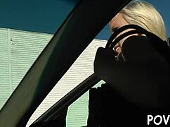 TEENIE HAS PERFORMED GRIPPING FOREPLAY TO HAVE A FUN WILD SEX WITH POV FUCKING