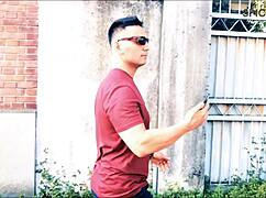 i saved this big boobs brunette and fucked her passionately