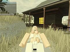 is this 99 roblox porn with blonde ass shaking and fucking?