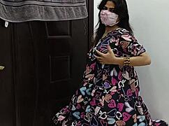 Does Sobia Nasir cum twice fucking her pussy with a lollipop?