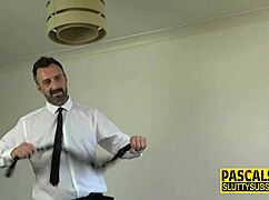 Dominated Chubby Submissive Gets Untied