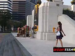 Horny sex tourist seeks petite asian teen for free fucking outdoors.
