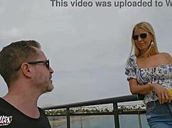 Lynna Nilsson Enjoys Hardcore Beach Fuck with Ass Licking and Cum in Mouth