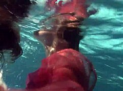 feeling the intense passion underwater with lilia mihalkova and natalia kupalka in the pool