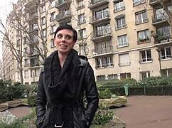 Can this short-haired brunette slut handle an amazing gangbang?