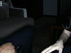 april maxima feels the intense pleasure as two big black cocks pound her roughly