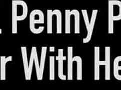 gorgeous model penny pax shows off her wet pussy to photographer