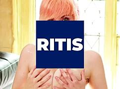 brit teen shares oily handjob technique with friends