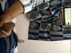 indian couple has powerful outdoor fuck in village