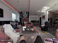 Vr bangers two hot maids fuck hard and get facial in a cheating threesome ffm pt 3 😏